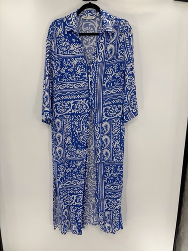 Zara blue white pattern - , swim