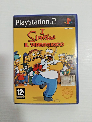Simpson videogioco ps2 - simpson,