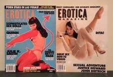 2x Erotica #8 #9 Betty Page