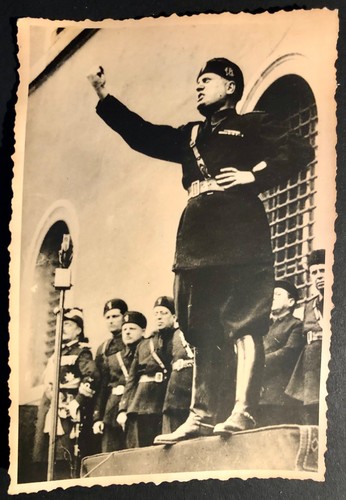 Fotografia fascismo mussolini - fotografia,