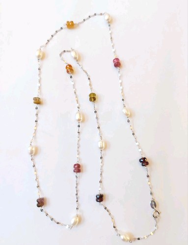 Collana argento 925 - argento, pietre