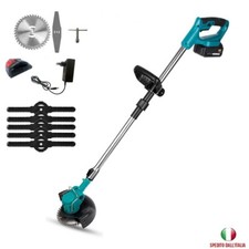DECESPUGLIATORE ELETTRICO A BATTERIA LITIO 48Vf TAGLIAERBA TAGLIABORDI RASAERBA