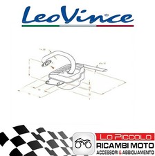 MARMITTA SCARICO SITO  LEOVINCE NERA PIAGGIO APE 50 1a SERIE