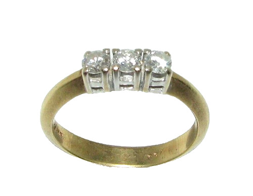 Anello trilogy oro 14 - trilogy,
