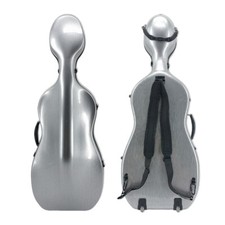Custodia violoncello argentata