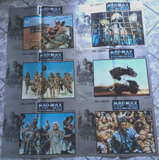 SET COMPLETO 6 fotobuste MAD MAX 3 OLTRE SFERA SUONO Beyond Thunderdome IT 1985
