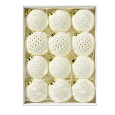 Set 12 Palline di Natale Stile