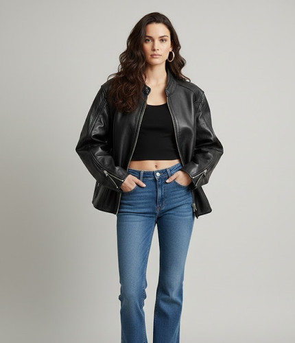 Giacca zara pelle - in, pecora