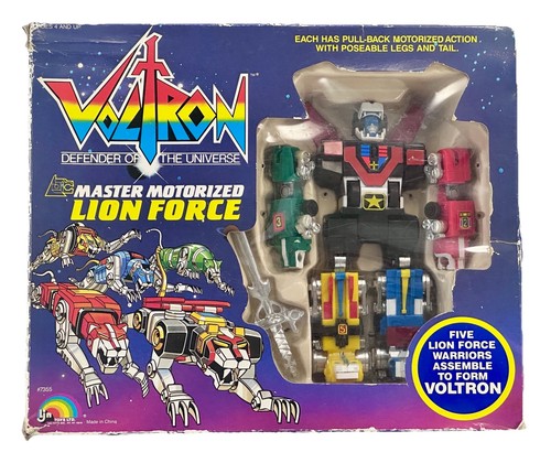 Voltron master motorized - motorized, lion