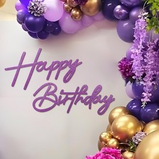 Insegna "Buon Compleanno"