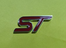 Stemma Fregio Logo Emblema per FORD FOCUS FIESTA ST Kuga Puma ST Line 80  X 35MM