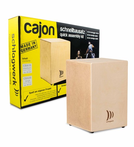 Percussione cba10s cajon kit - percussione,
