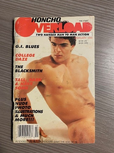 Honcho overload gay magazine - overload,