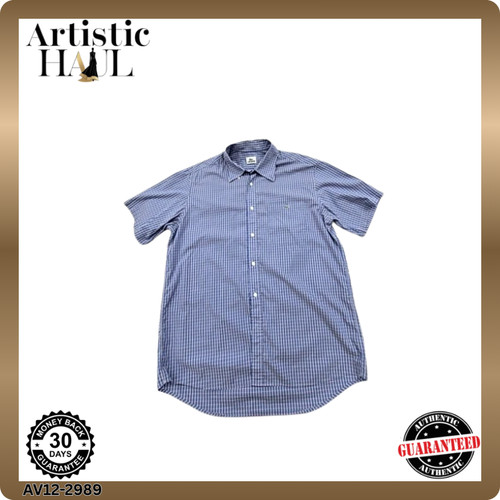 Camicia lacoste uomo blu - camicia,