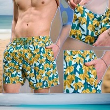 Costume uomo mare Colori Blu