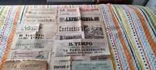 Lotto 15 vecchi giornali
