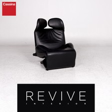 Cassina wink leather armchair - wink,