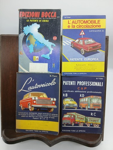 Lotto libri vintage autoscuola - lotto,