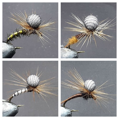 Mosche paracadute per - 16, pesca