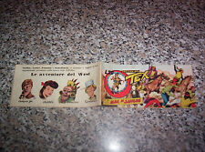 TEX STRISCIA SERIE ROSSA N.24 ORIGINALE 1954 AUDACE OTTIMA TIPO ZAGOR RANGER