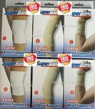 Superband Elastico Polso, Gomito, Ginocchio Supporto, Non Scivola, Ruga o Lega