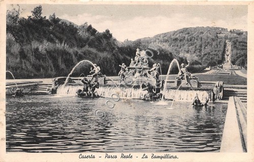 Cartolina caserta parco - cartolina,
