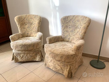 Coppia di poltrone vintage