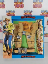 TEX WILLER CINTURONE COW BOY WESTERN RARO 70 CINTURA CUOIO STELLA SCERIFFO GALEP