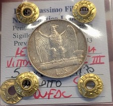 Veiii italia 5 lire - italia,