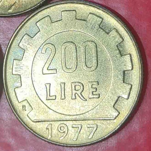 Moneta 200 lire 1977 - 🇮🇹,