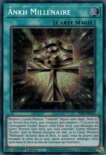 ânkh millénaire - yu-gi-oh!,