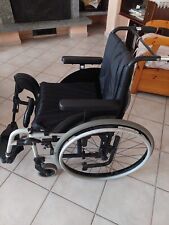 sedia a rotelle pieghevole usata con cuscino antidecupito a 500 euro