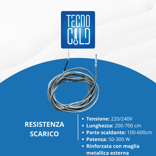Cavo scaldante con resistenza - scaldante,