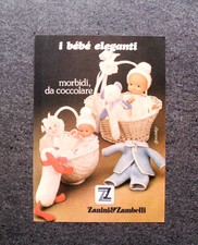 K759- Advertising Pubblicità -1981- ZANINI & ZAMBELLI , I BEBE' ELEGANTI