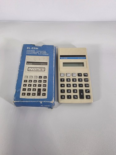 Calcolatrice 231h vintage - calcolatrice,