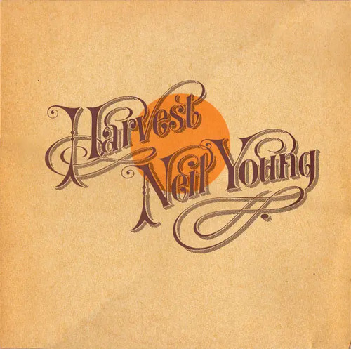Neil young harvest insert near - young,
