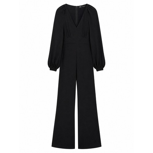 Tuta zara nera - zara, scollo