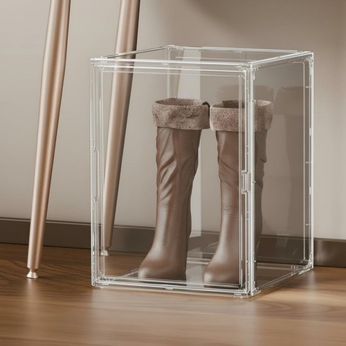 Scatola per scarpe trasparente - scatola,