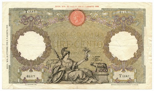 100 lire capranesi - 100,