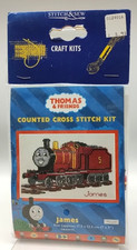 Kit punto croce Thomas Tank Engine James Train K4049TC arazzo punto ago vintage