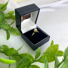 Anello Vintage Con Cofanetto Originale Bigiotteria Americana