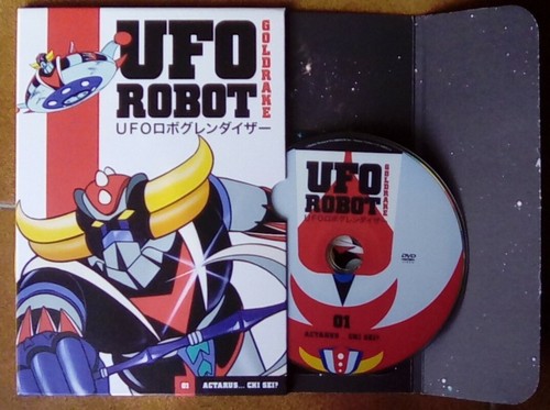Ufo robot dvd - robot, 01