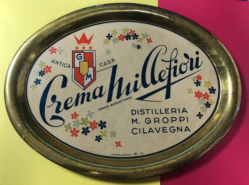 Vassoio pubblicitario crema - pubblicitario,