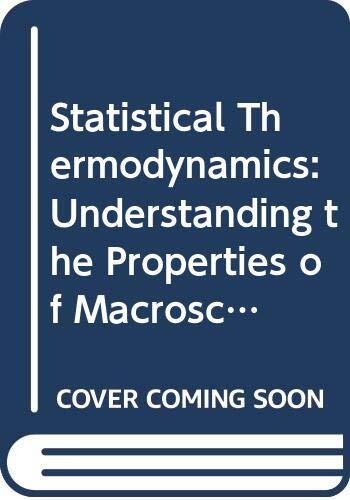 Statistical thermodynamics - statistical,
