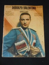 **CINEMA ILLUSTRAZIONE - RODOLFO VALENTINO** GIUGNO 1933 CON TAVOLA FUORI TESTO