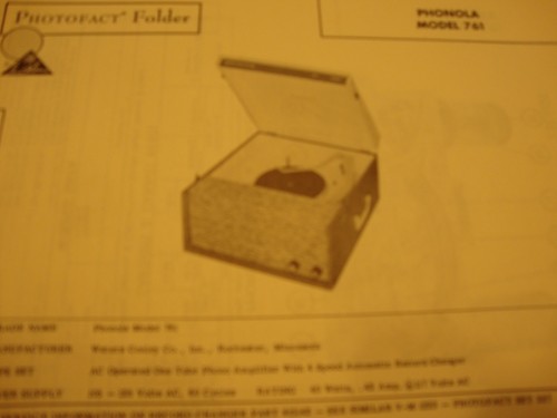 Original sams photofact manual - photofact,