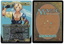 Carta Magic The Gathering – Tidus, Yuna’s Guardian – Custom Fan Made – Legendary