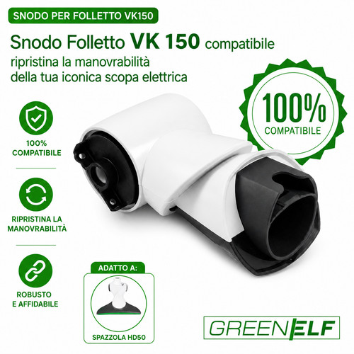 Snodo aspirapolvere folletto - snodo,