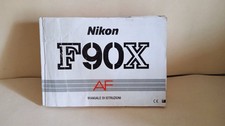 Manuale di Istruzioni Nikon F 90X fotografia video film arte scuola tecnologia