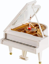 Carillon Musicale Con Pianoforte Ballerina, Musicale Automatico Meccanico Pianof